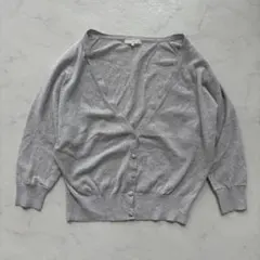 AMACA ラメカーディガン 七分袖 上品 38（D741）のサムネイル