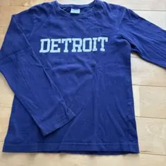 Champion チャンピオン　カットソー　Tシャツ 長袖　130cmネイビー