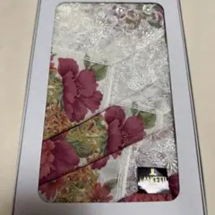 メ*マ様 新品 ランチェッティ LANCETTI 大判 レース ハンカチ 花柄のサムネイル