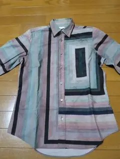 ポール・スミス幾何学模様 長袖シャツ 多色