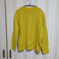 マスタード ニット