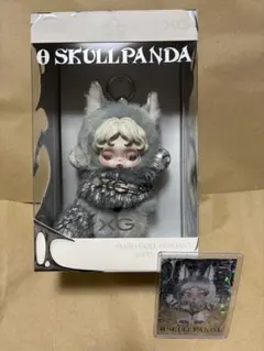 スカルパンダ　XG ぬいぐるみペンダント　ノベルティカード付き