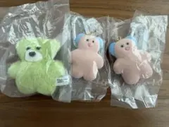 Mojojojo フィギュアマスコット ガチャガチャ 3個セット