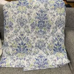 モリリン　羽毛布団　洗えるダウンケット　シングル　ブルー