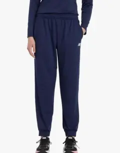 美品　New Balance ネイビー ジャージパンツ Ｌ