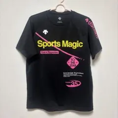 DESCENTE 半袖Tシャツ Sports Magic ブラックのサムネイル