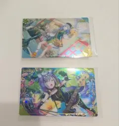 プロジェクトセカイ ウエハース カード 日野森志歩・雫 2枚セット まとめ売り