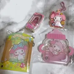 マイメロディ マイメロ アクリルチャーム ガチャガチャ ラバーストラップ