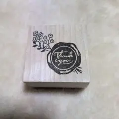 シーリングスタンプ柄thank youスタンプ