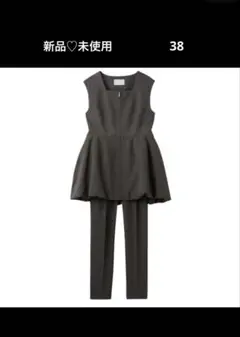 新品❤︎未使用　CLOFORD バルーンペプラムセットアップ 38