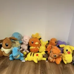 ポケモン　ぬいぐるみ　まとめ売り　プライズ　11体