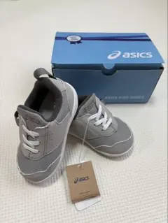 asics ベビー スニーカー 13.0cm グレーアシックス