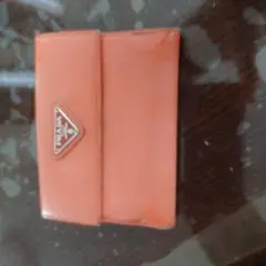 PRADA プラダ 二つ折り財布 オレンジのサムネイル