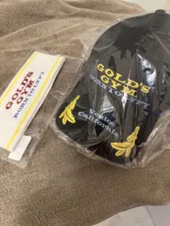 LYFT GOLDS GYM コラボ　キャップ　ヘアバンドのサムネイル