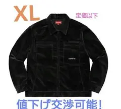 【希少・美品Supreme コーデュロイ ジップアップシャツジャケット ブラック SUPREME 21AW CORDUROY ZIP JACKET サイズS シュプリーム