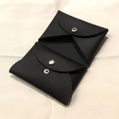 高品質モデル【デュオ ミニウォレット】牛革 本革 高級のサムネイル