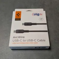 Spigen ArcWire USB-C to USB-C ケーブル 1.2m