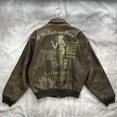 アヴィレックス MA-1 B-29 SAIPAN【限定完売品★ブラック★M】 AVIREX B-29 SAIPAN MA-1 フライトジャケット