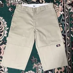 美品　Dickies ディッキーズ W32 ダブルニー　ハーフパンツ