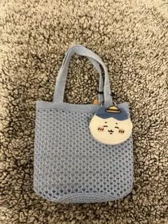 ちいかわ メッシュミニトートバッグ ライトブルー　GUのサムネイル