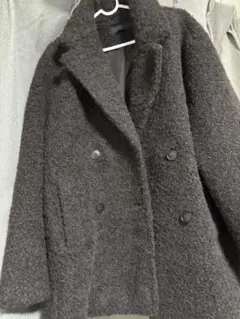 ZARA⭐︎ブークレミディ丈コート⭐︎新品未使用