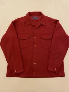 PENDLETON ウールシャツ レッド Lサイズ 60s 70s ヴィンテージのサムネイル