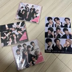 Snow Man KISSIN' MY LIPS CD 3形態+クリアファイル