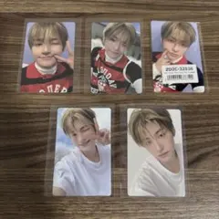 TWSジフンplayhardトレカ５枚セット