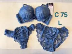 ブラジャーショーツ＆Tバック3点セット C75 L エレガンテのサムネイル