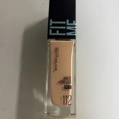MAYBELLINE FIT ME リキッドファンデーション 112