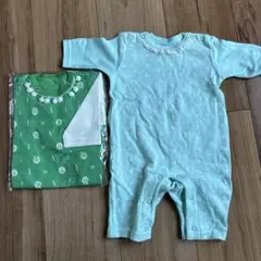 愛和病院　新生児　ロンパース