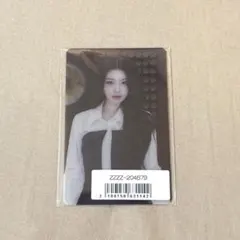 IVE Be Alright ソニミュ特典　クリアトレカ　ウォニョン