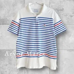 ★送料込み★Arvor Maree　アルボーマレー　ボーダー半袖ポロシャツ♪のサムネイル