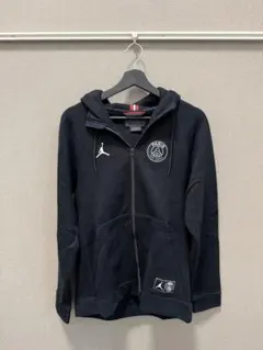 美品 ジョーダン × パリサンジェルマン ジップパーカー 初期モデル レア PSG パリ・サンジェルマン ジョーダン 1st パーカー 黒 S 入手困難