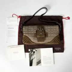 U-2186】COACH ショルダーバッグ デニム CR704 未使用品 - メルカリ