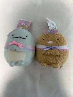 すみっコぐらし ボールチェーン付き とんかつ とかげ セット売り
