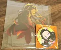 鬼滅の刃 ufotable 竈門禰豆子 アクリルスタンド 缶バッジ