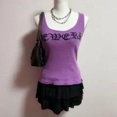 Y2K 00s CECIL McBEE セシルマクビー ピチタンクトップ パンク