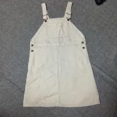 150cm 女の子　コーデュロイ　ジャンパースカート