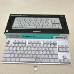 logicool K855 オフホワイト JIS配列　ほぼ未使用