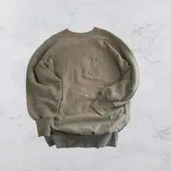 【00s】Champion 00s リバースウィーブ XL 刺繍タグ カーキ