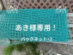 フィールドフォース バックネット 5.0mx3.0 FBN-5030BN2② フィールドフォース バックネット 5.0mx3.0 FBN-5030BN2① - メルカリ