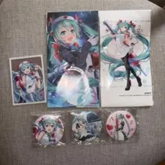 マジカルミライ2026初音ミク 献血 缶バッジ カード3枚　マスク マジカルミライ2026初音ミク 献血 缶バッジ カード3枚 マスク - メルカリ