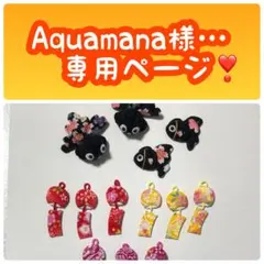 Aquamana様専用ページ