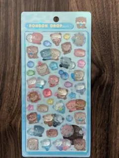【正規品】ボンボンドロップシール　水族館限定　カワウソ