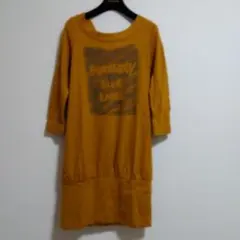 バーバリー　ブルーレーベル　ウールワンピース　薄手　バックリボン　ブラウン 38