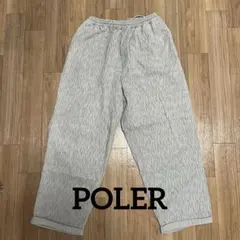 POLER レインドロップカモ　迷彩　イージーパンツ　スウェット　トラックパンツ