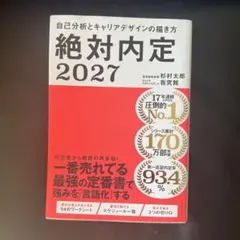 絶対内定2027 自己分析とキャリアデザインの描き方