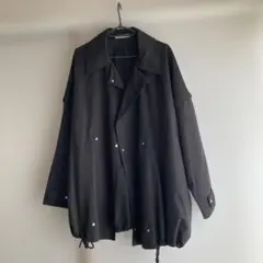 AUNT MARIE'S オーバーサイズ ブラックジャケット Fサイズのサムネイル