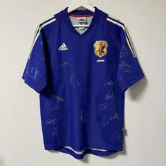 adidas 日本代表 2002 日韓ワールドカップモデル　ユニフォーム adidas 2002-2003サッカー日本代表 ユニフォーム 日韓 W杯